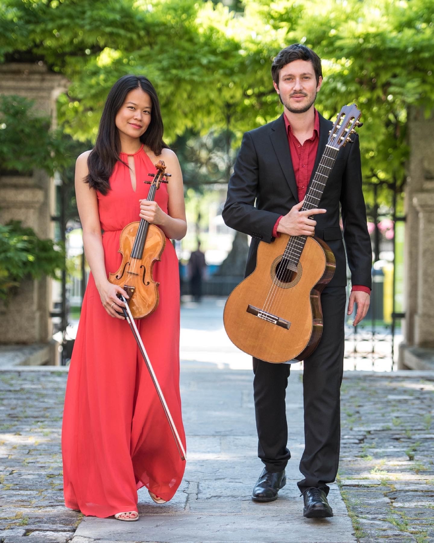 Sarah Velasco et Guillaume Geny