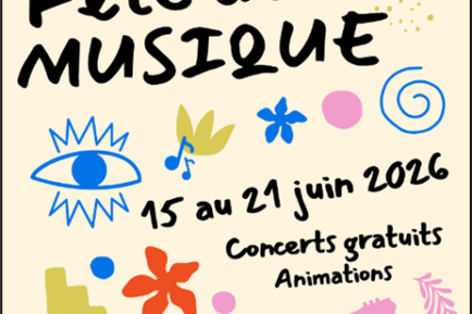 Affiche fete de la musique