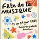 Affiche fete de la musique